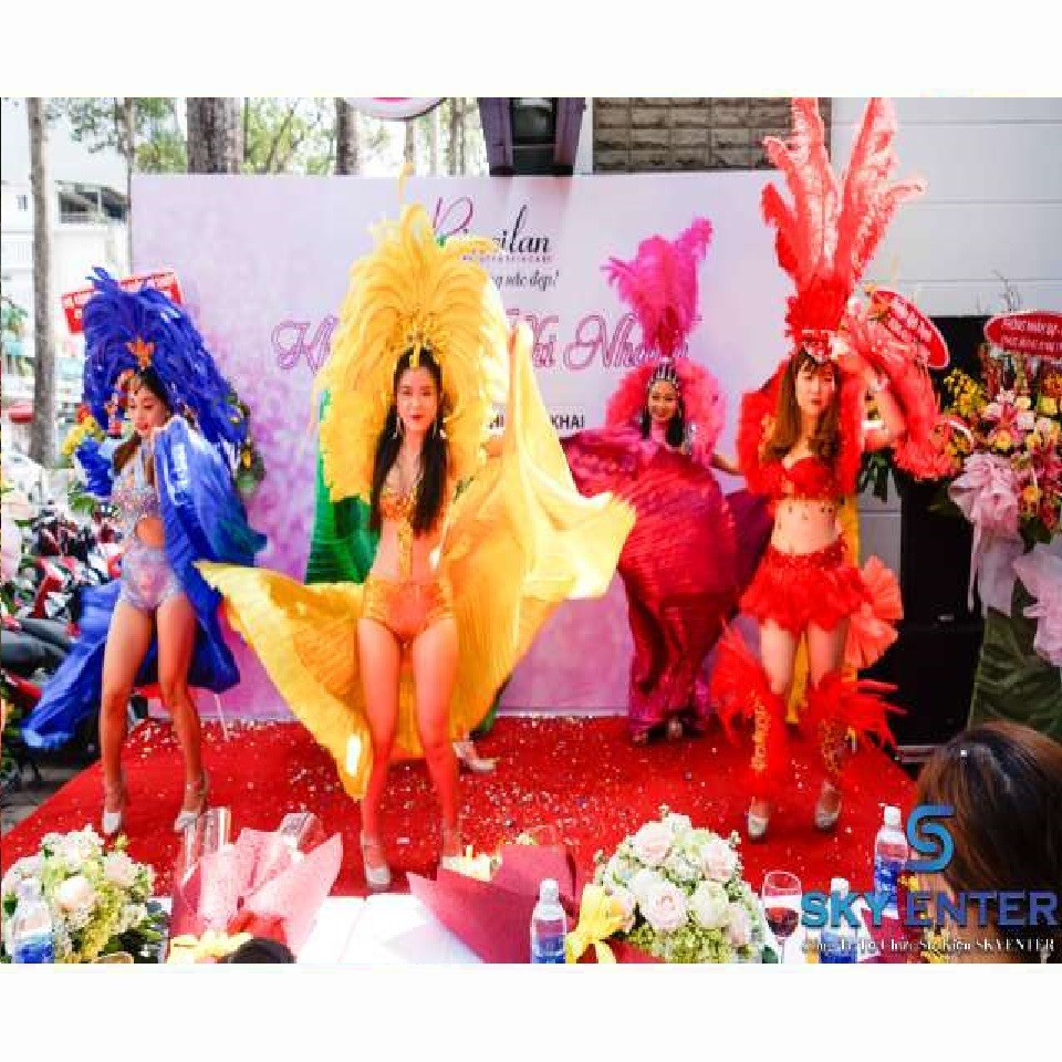 Cung Cấp Nhóm Múa Carnival Khai Trương Spa R’melain